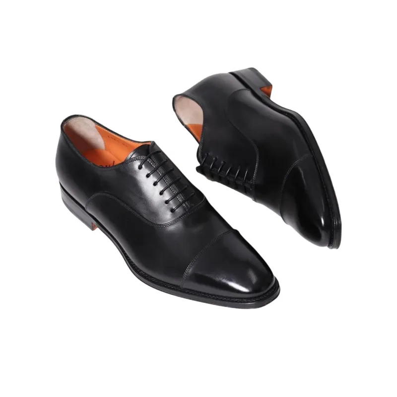 Santoni Dress Shoes Men's Black-2