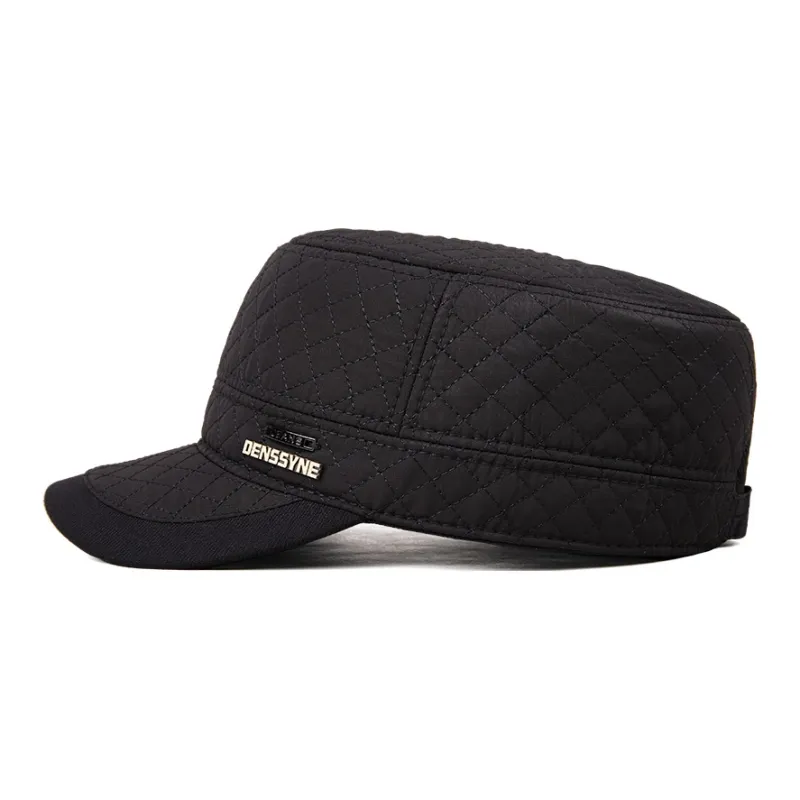 DENSSYNE Polyester Flat Top Hat Men's-4