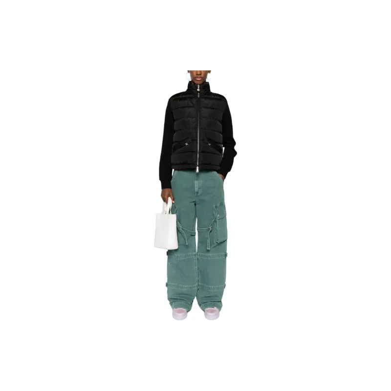 Moncler Grenoble Panelled Zip Up Puffer Jacket-1