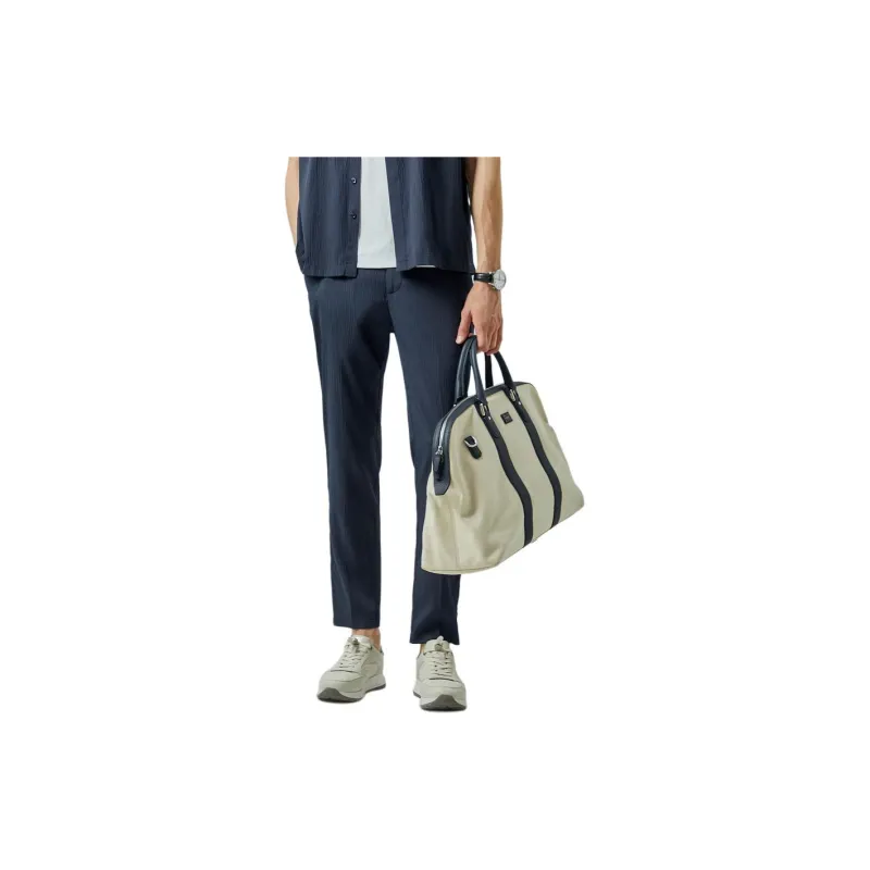 DIKENI Casual Pants Men's Dark Royal Blue-1