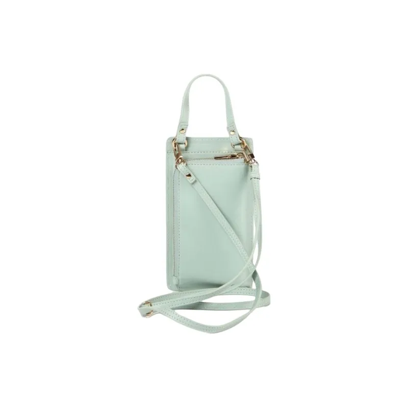 AMERICAN TOURISTER Polyurethane Cell Phone Pouch, Crossbody Handbag Mini Women's Mint-2