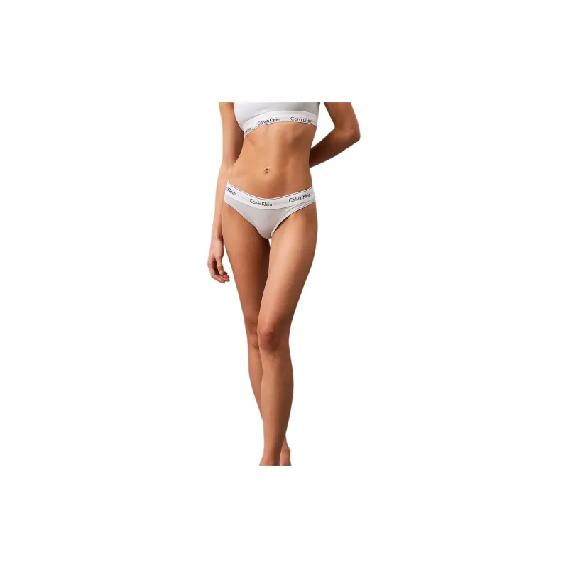 CALVIN KLEIN Underpants Women's 1 Pack Gray White-1