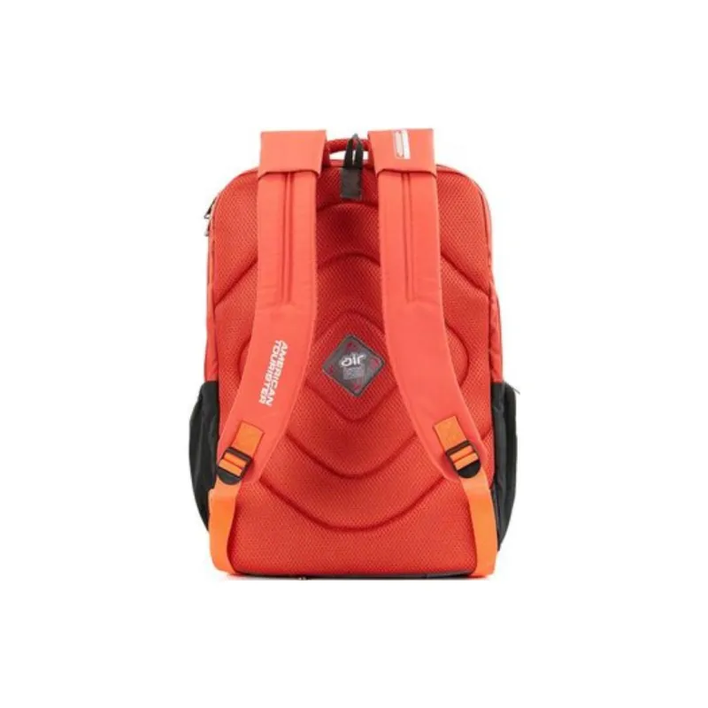 AMERICAN TOURISTER Polyester Laptop Bag Backpack Unisex Leather Chantilly Red-4