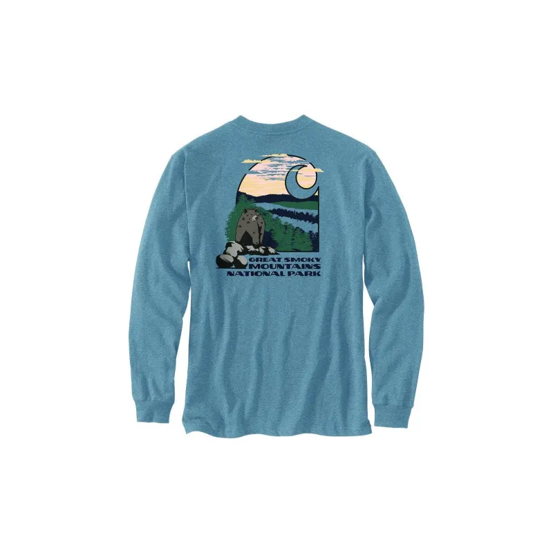 Carhartt T Shirts Men Thunder Cloud-1