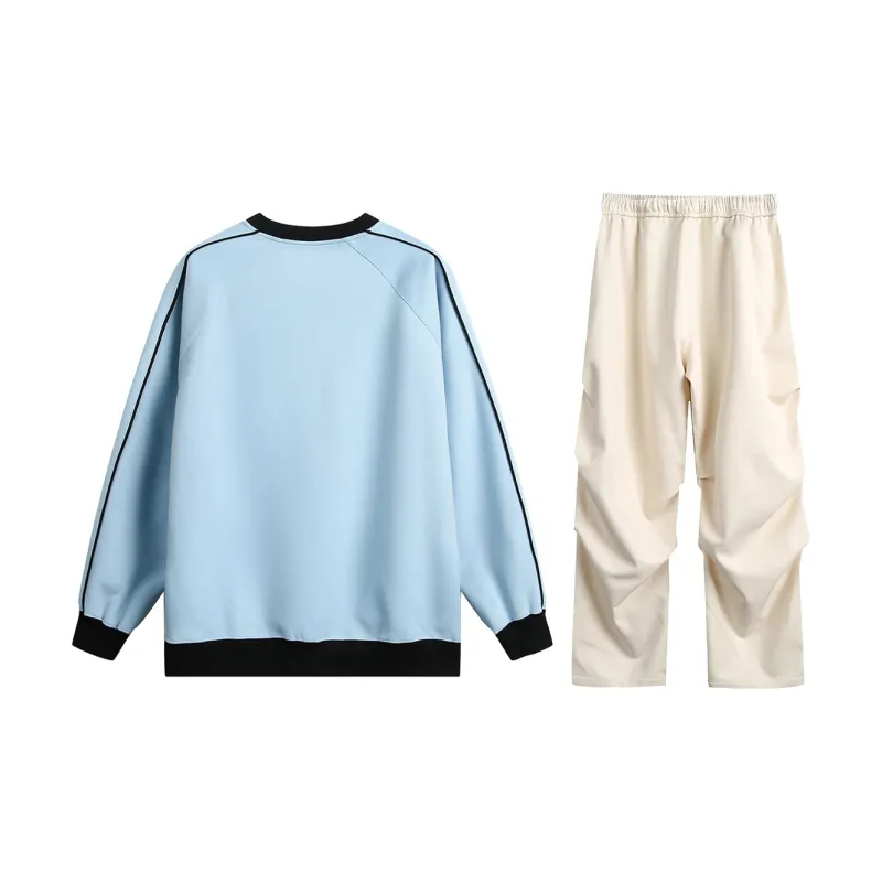 MEIPIN TANG Sweatshirt Set Unisex-79
