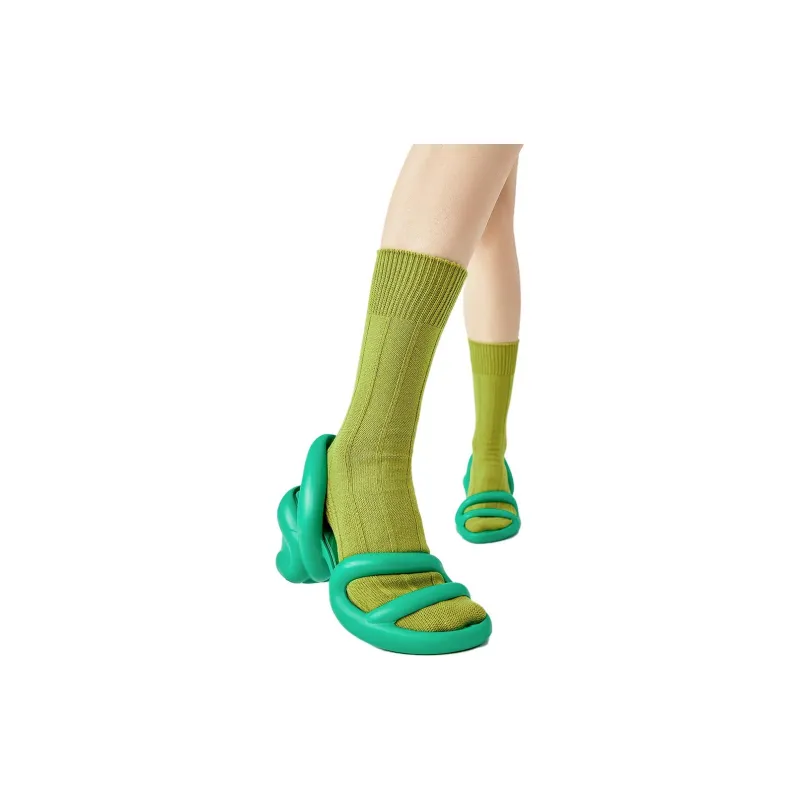 ALMOND ROCKS Unisex Mid Calf Socks-4