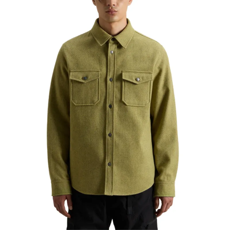 WOOLRICH Alaskan Melton Over Shirt-2
