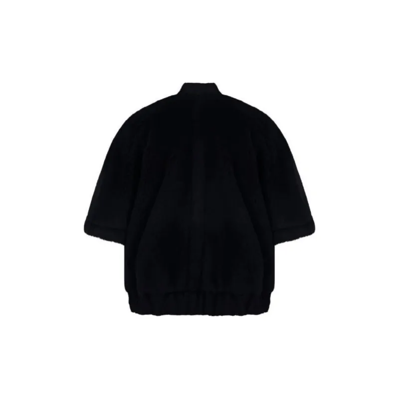 MaxMara Zip Up Short Sleeved Coat-1