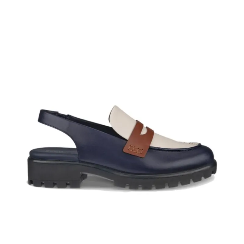 Ecco Casual Single Shoes Women's Blue-1