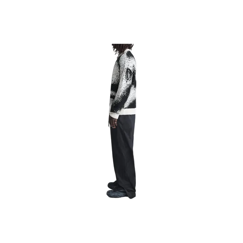 ZARA Knitted Sports Pants Men's Black-4