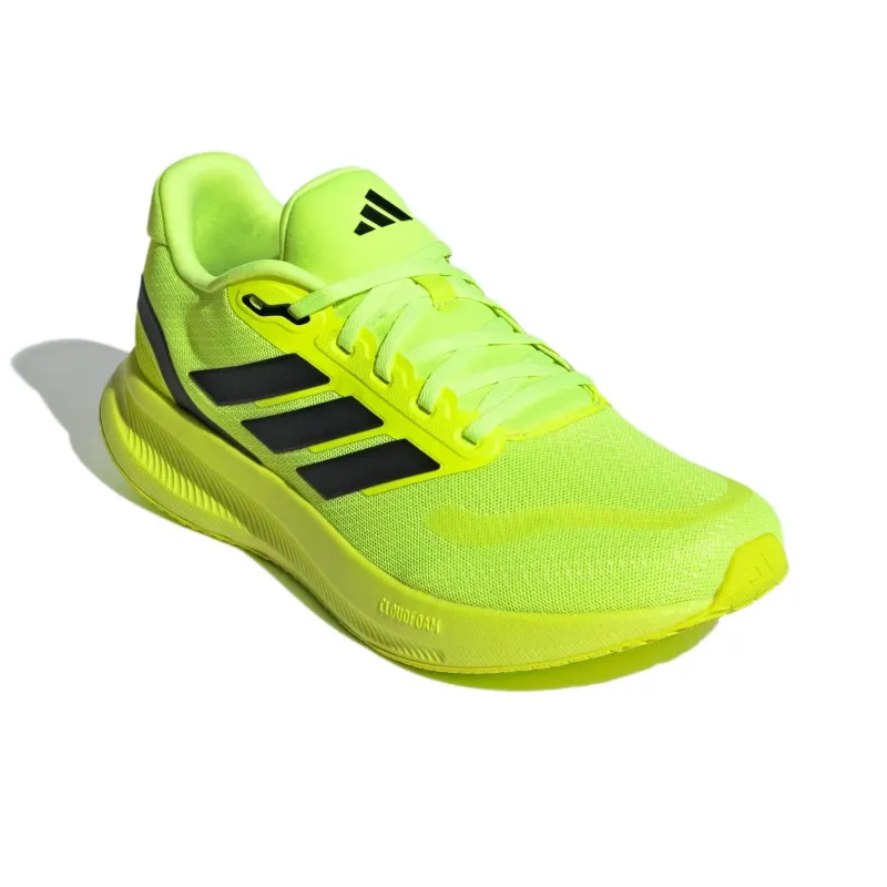 Adidas Runfalcon 5.0 Anti-Slip Wear-Resistant Low-Top Running Shoes Unisex Yellow-2