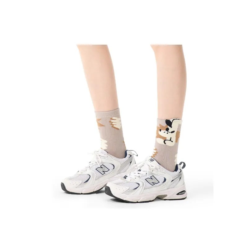 Primeet Mid Calf Socks Women's 5 Pack-21