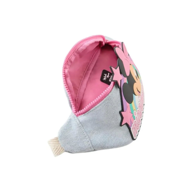 ZARA Disney/Disney Collaboration Cotton Fanny Pack Kids' Denim Blue-4