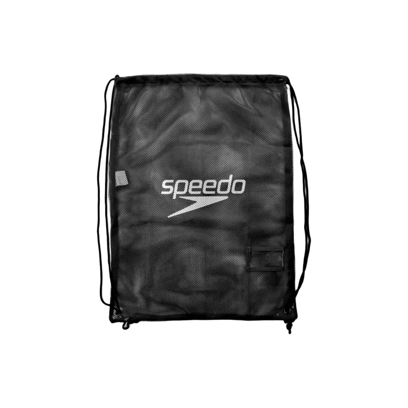 Speedo Water-Resistant Fabric Backpack Unisex Black-1