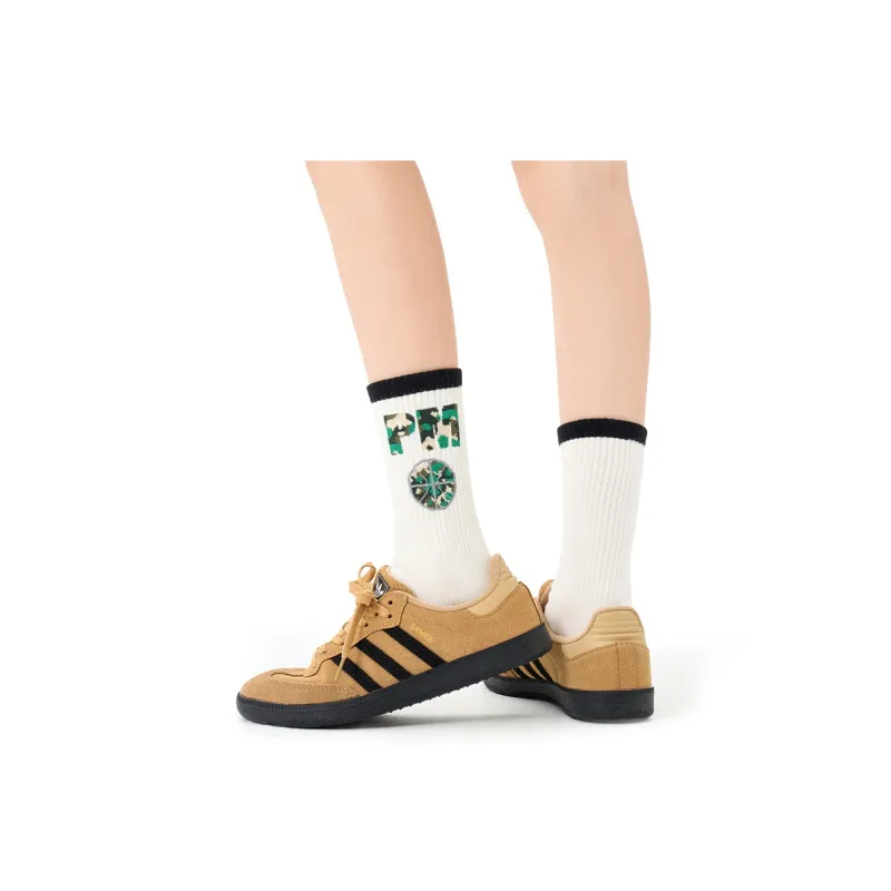 Primeet Mid Calf Socks Fall Unisex 5 Pack-28