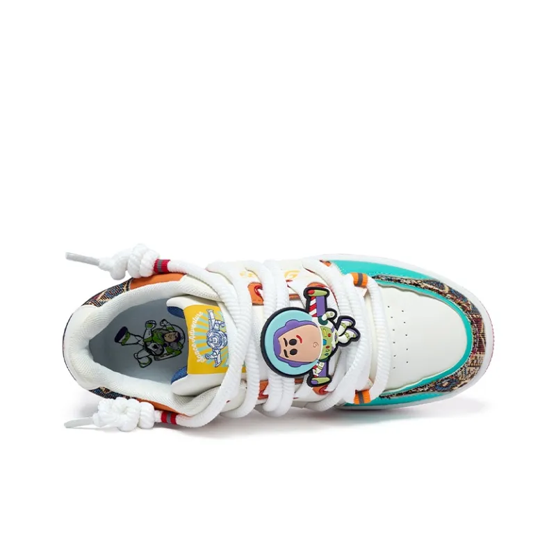 Disney Toy Story Series Anti Slip Wear Resistant Low Top Skateboard Shoes Unisex-16