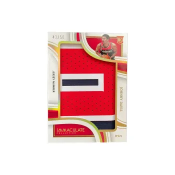PANINI John Davis 2022 23 Immacurate New Show RC 43/50 Big Window Cut off Card Ball Star Card Pass. Sports Cards 1 Pc