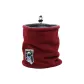 Fleece-Lined Scarf-Burgundy