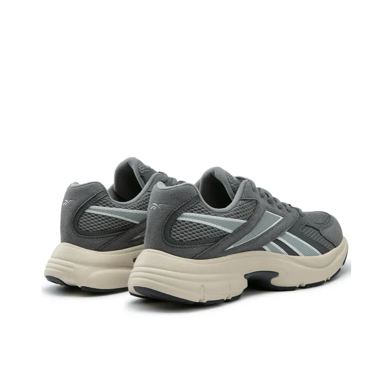 Reebok Wear resistant, Lightweight, Breathable, And Non slip. Low Top Running Shoes Unisex Gray-3