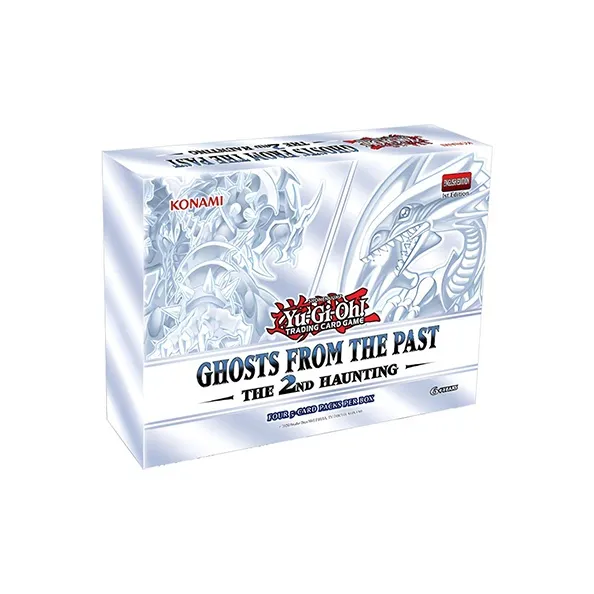 Yu Gi Oh! Yu Gi Oh! Battle Cards OCG Duel Monsters GHR Ghost Flash Box 2 Eyes Of White Dragon, US Version Card 1-2