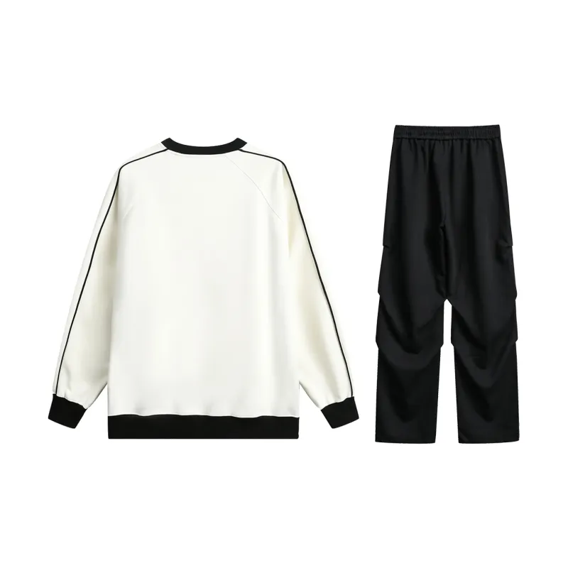 MEIPIN TANG Sweatshirt Set Unisex-61