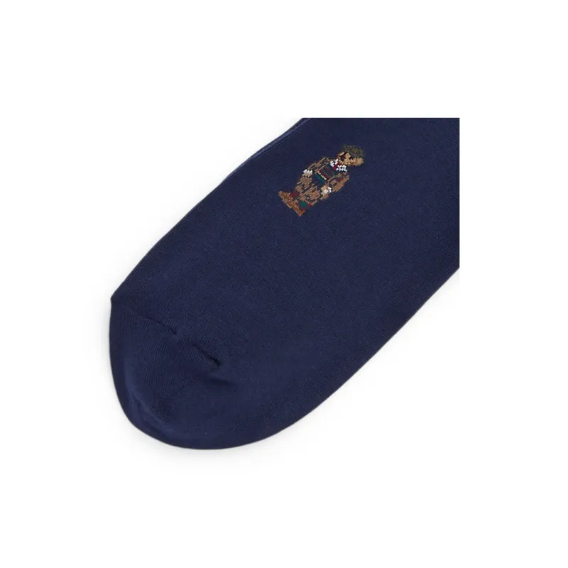 Polo Ralph Lauren Mid-Calf Socks Men's 1 Pack Navy-3