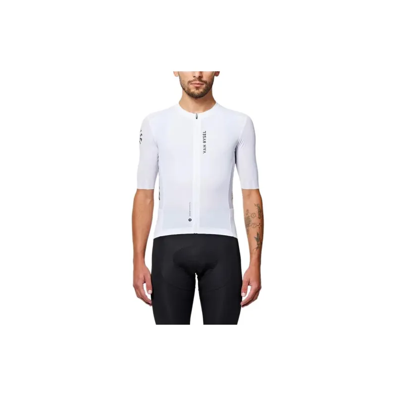 DECATHLON Van Rysel Racer Cycling Clothing Unisex Snow White-3