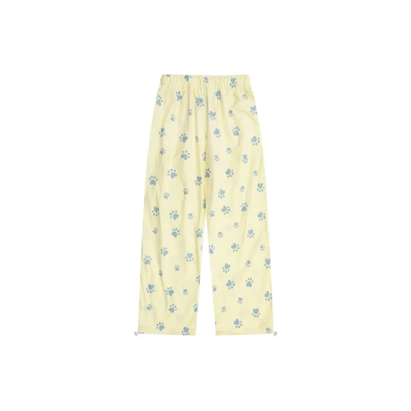 JOSR Casual Pants Women's Yellow-1