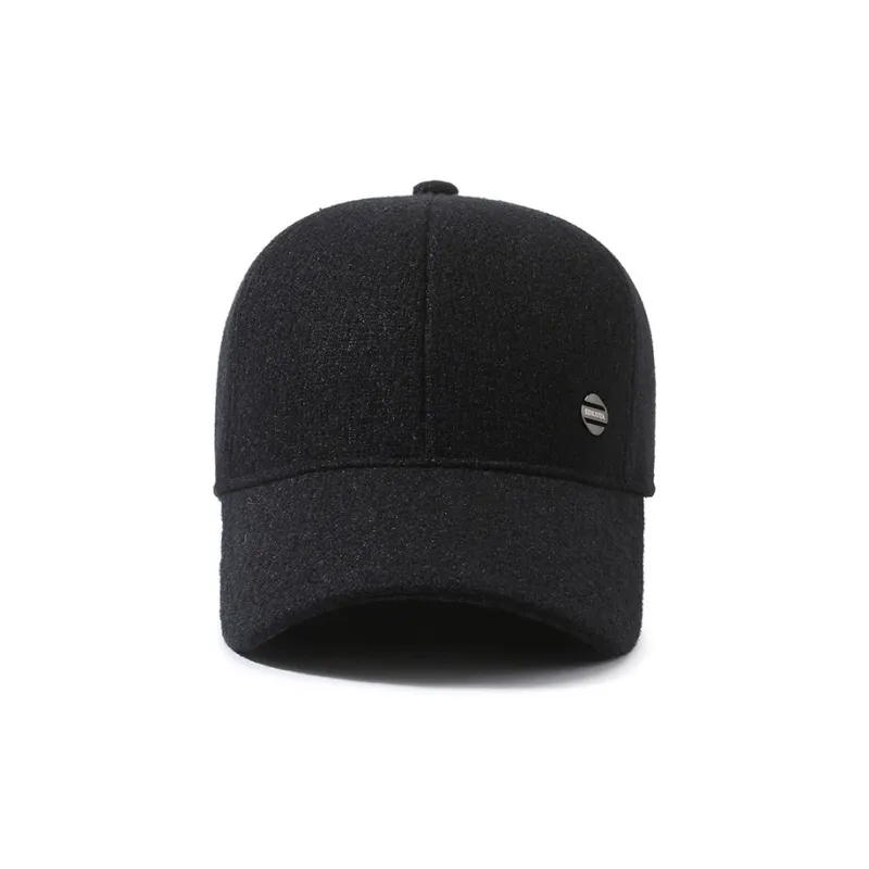 BOOLFEN Woolen Baseball Caps Unisex-1