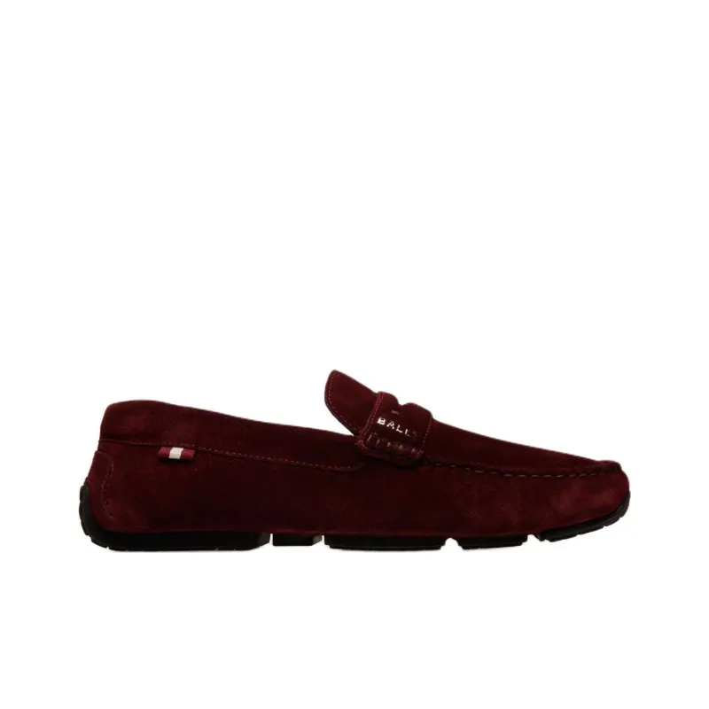 BALLY Pilot Driver Suede Loafers-1