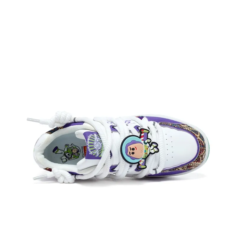Disney Toy Story Series Anti Slip Wear Resistant Low Top Skateboard Shoes Unisex-10