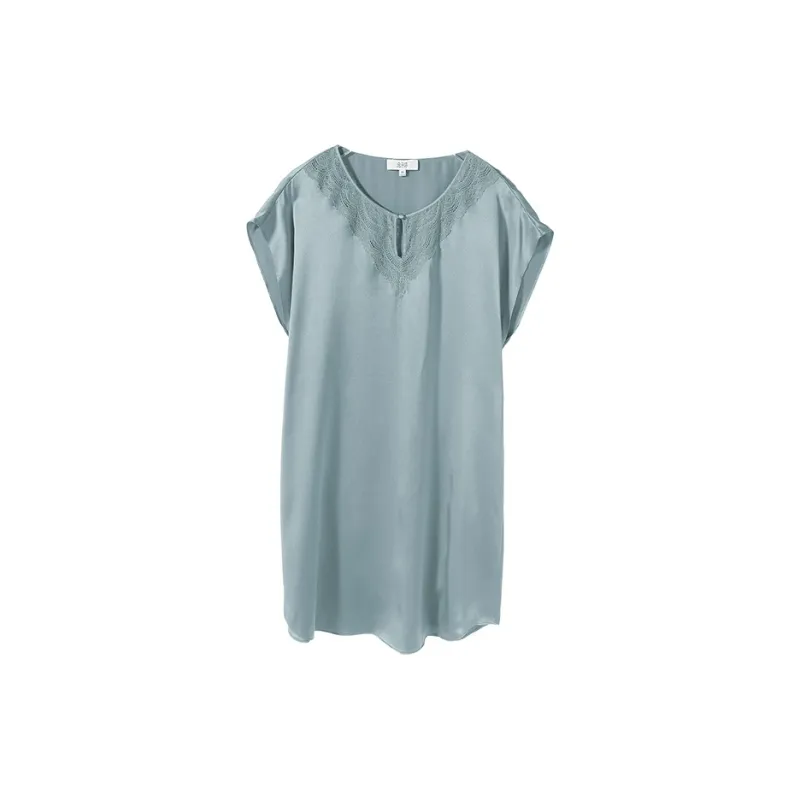 JINSANT Nightgown Women's Gift Box Set Dark Cyan-1