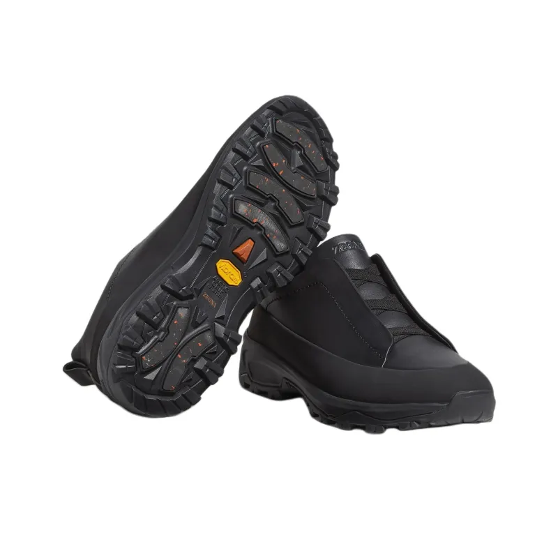 Zegna Triple Stitch Monte Low-Top Casual Shoes Men's Black-4