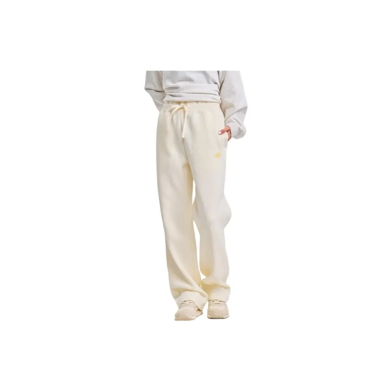 New Balance Chinese New Year Knit Pant SS24 Knitted Sports Pants Unisex Milk White-2