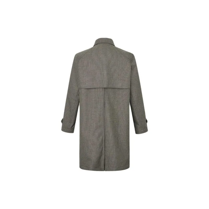 HAZZYS Trench Coats Men Brown-1