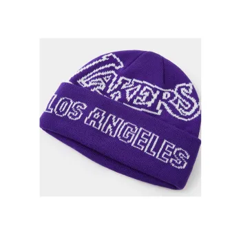 Mitchell & Ness Acrylic Beanies Men's Purple