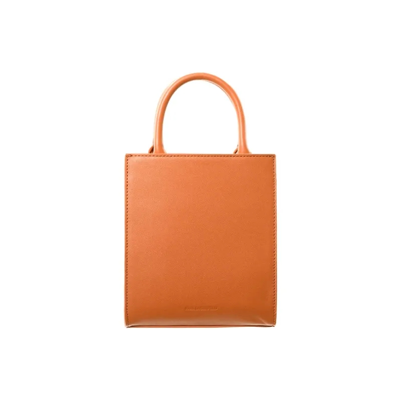KARL LAGERFELD Cotton Crossbody Bag, One Shoulder Handbag Women's Orange-4