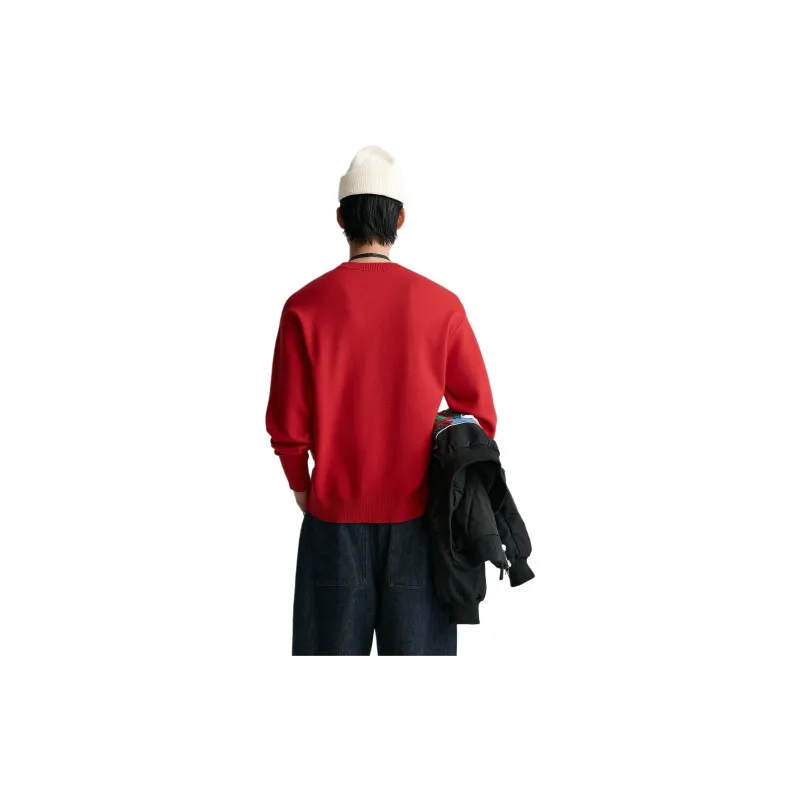 ZARA New Year Knitwear Men's Red-3