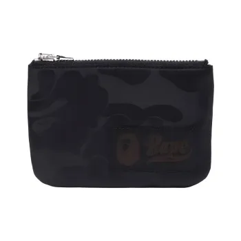 A BATHING APE Bape Nylon Wallet Regular Men's Blue/Black/White