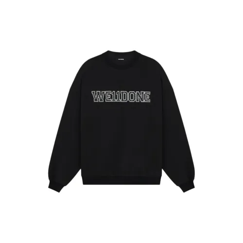 WE11DONE Sweatshirts Women's Black