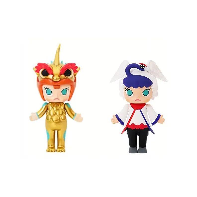 POP MART Molly Imperial Auspicious Beast Collection Blind Box Products Single Mystery Box/Full Box 12 Pcs-4
