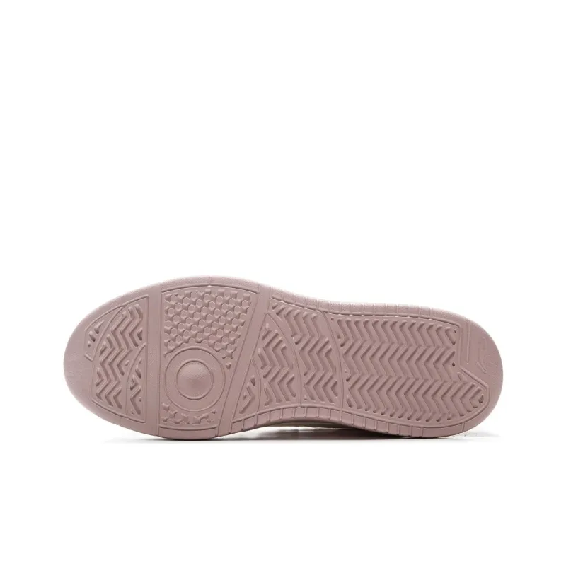 LiNing Acer Truncatum Anti Slip Wear Resistant Low Top Casual Shoes Women's White Pink-5
