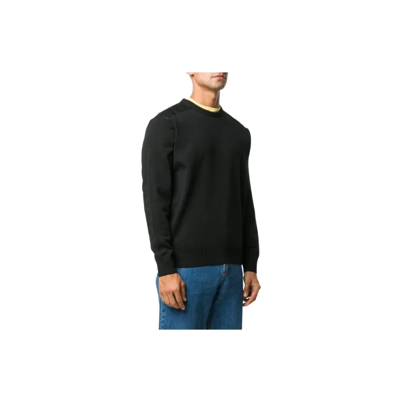 Paul & Shark Logo Patch Crewneck Knitted Jumper-1