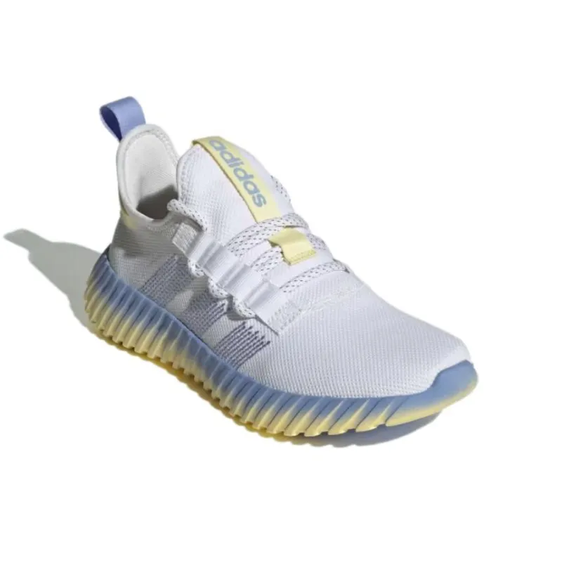 Adidas Kaptir Flow Cloud White Blue Spark Almost Yellow Women's-1