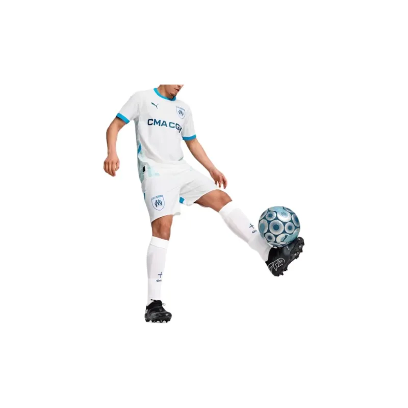 PUMA Olympique De MarseilleDRYCELL Soccer Jerseys Men's White-2