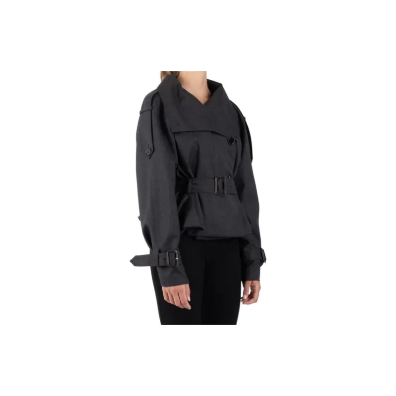Acne Studios Buckled Buttoned Jacket-2