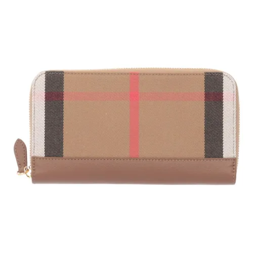 Burberry Fabric Wallet Women's Multicolor