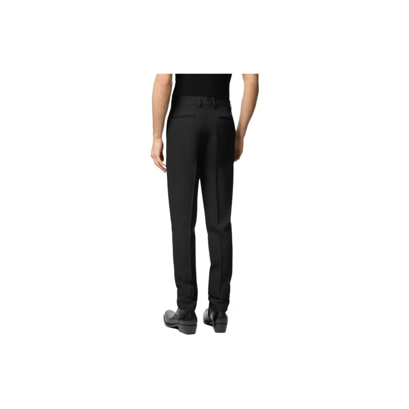 VERSACE Wool Tailored Trousers-3