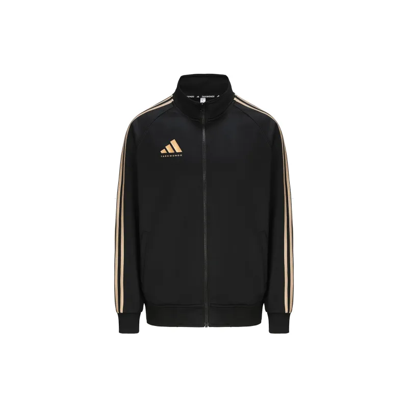 Adidas Jackets Coats Unisex Black Gold-2