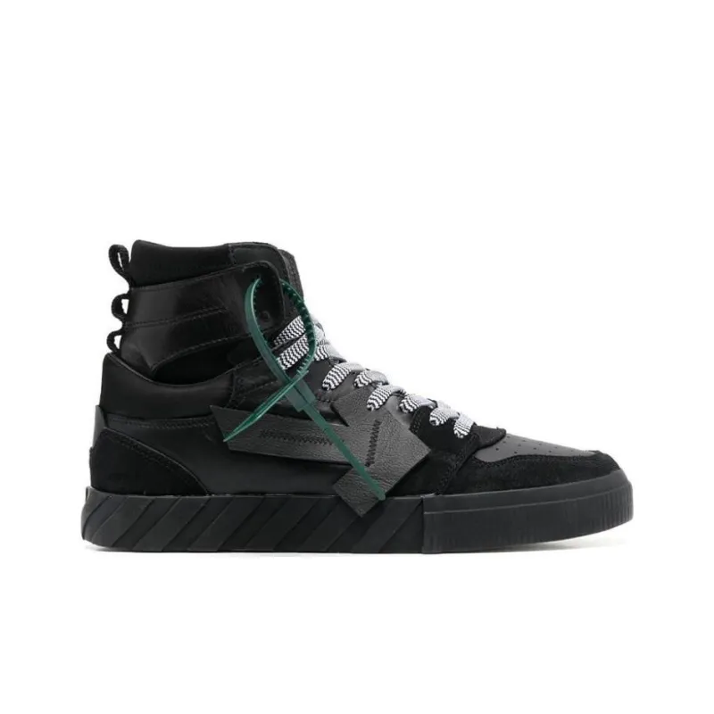 OFF-WHITE Vulc High Black-1